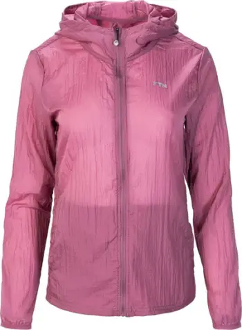 Xhaketë vrapimi Fitanu Cardio Jacket W, femra, najlon, rozë