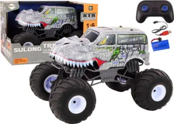 Makina RC dinosaur 1:6, 60cm, bateri 7.4V 1200mAh, shumëngjyrëshe