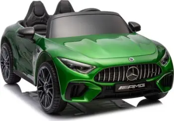 Makina elektrike për fëmijë Mercedes AMG SL63, me bateri, jeshile me llak