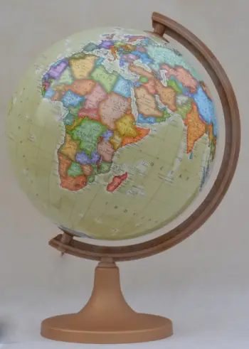 Glob dekorativ politik AstroMedia Political Globe 320mm, 32cm, shumëngjyrësh