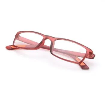 Syze optike me dioptri 1.0, kornizë elastike SODK, të kuqe