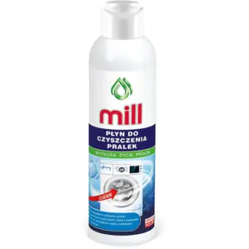 Lëng pastrues për lavatriçe Mill, 300ml, për të gjitha llojet, i bardhë