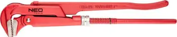 Çelës për tuba NEO Pipe Wrench 90°, 1.0", 330 mm, i kuq