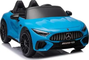 Veture elektrike lodër Mercedes AMG SL63, bateri, ngjyrë e kaltër metalike