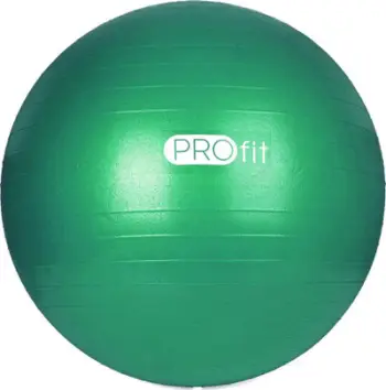 Top gjimnastikor PROfit Gymnastic Ball, 85 cm, me pompë, i gjelbër