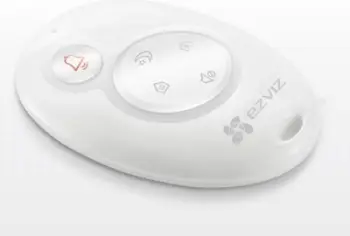 Telekomandë smart Ezviz EzSensor Remote K2, për sistem alarmi, Wi Fi, e bardhë
