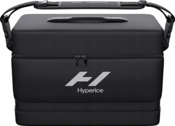 Çantë transporti Hyperice Normatec Carry Case, strukturë e fortë, rrip shpatulle, e zezë