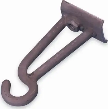 Kllapë grepi Ensto Nut Hook M20 PD3.2, çelik i galvanizuar, për kabllo