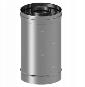 Tub oxhaku Jeremias CLV031, inox, diametër 150/200 mm, gjatësi 500 mm