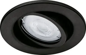 Spot dritë i jashtëm Philips Fresco, LED, GU10, i zi