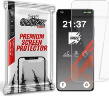 Xham mbrojtës hibrid GrizzGlass HybridGlass për Oppo A80, transparnet