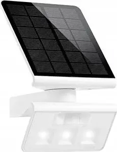 Llambë murale diellore Steinel XSolar L-S One, me sensor lëvizjeje, IP44, e bardhë