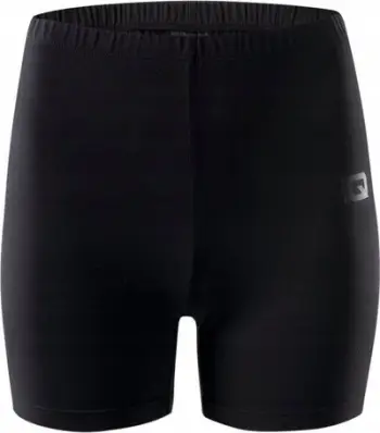 Pantallona të shkurtra sportive IQ Silky 1/2 Wmns, për femra, elastike, të zeza