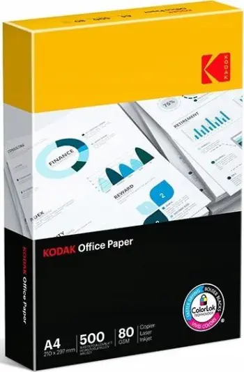 Letër printeri Kodak Office, A4, 80 g/m², 500 fletë, e bardhë