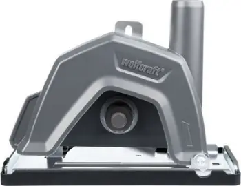 Kapak thithës për mulli këndi Wolfcraft, për disqe 115 mm dhe 125 mm, shumëngjyrësh