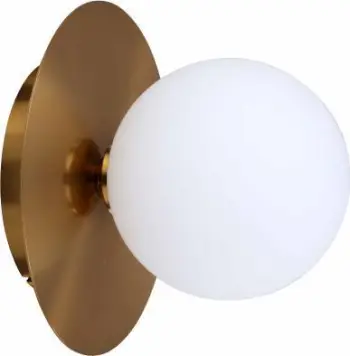 Lampë murale Golden Light Roma Prestige, G9 5W, metal, ngjyrë ari