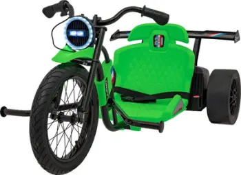Go kart elektrik për fëmijë Ramiz Drift Bike 21, 2x12V, deri 70 kg, jeshil