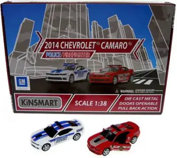 Makinë lodër metalike Hipo Chevrolet Camaro HXKT191, model koleksion, ngjyrë e rastësishme