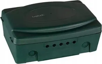 Kuti shpërndarjeje rryme LogiLink Outdoor, IP54, jeshile