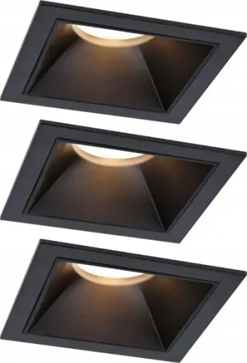 Spot LED i fshehtë Paulmann Cole Coin Basic Set, 3-step-dimmable, i bardhë