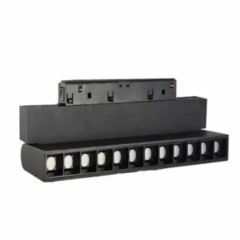 Spot magnetik lëvizës 12W për shina magnetike