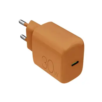 Karikues muri Puro Pro Lite, USB C, 30W, portokalli