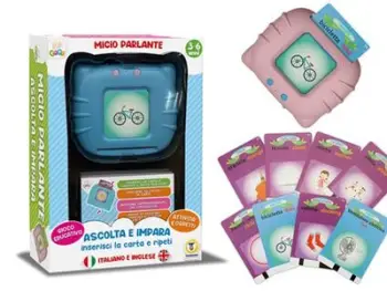 Teo Loder Gogo Mace Qe Flet Italisht/Anglisht Me Karta Te Folura 56 Karta