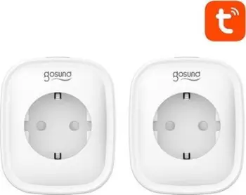 Prizë smart WiFi Gosund Tuya SP1, 16A 3680W, set 2 copë, e bardhë
