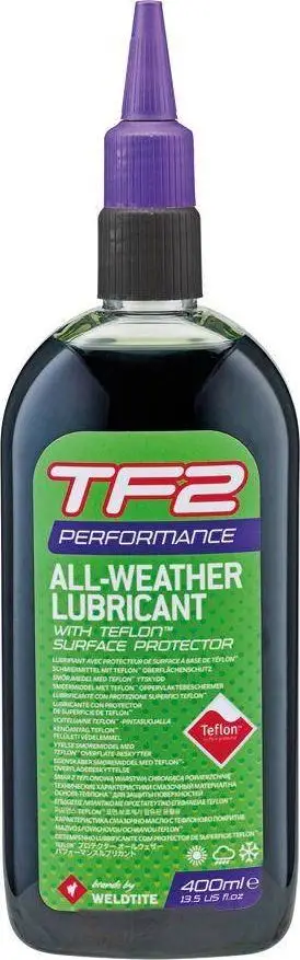 Vaj për zinxhir Weldtite TF2 Performance Teflon All Weather, 400ml