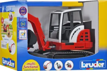 Lodër ekskavator Bruder Schaeff HR16, Professional Series, plastikë, i verdhë