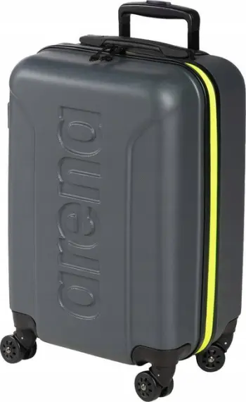 Valixhe udhëtimi Arena Trolley Hard Shell, 35L, 4 rrota 360°, e zezë