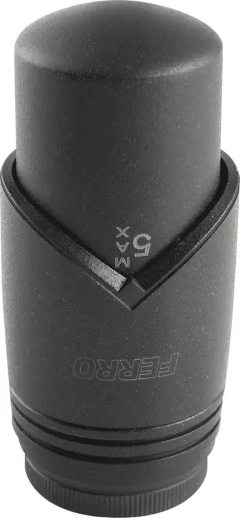 Kokë termostatike Ferro GT33B, M30x1.5, 9°C 30°C, antracit