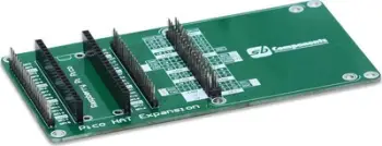 Pllakë zgjeruese SB Components Pico HAT Expansion Board, për Raspberry Pi Pico, me header 2x20, jeshile