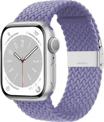 Rrip ore Crong Wave Band për Apple Watch 38/40/41 mm, gërshet, vjollcë