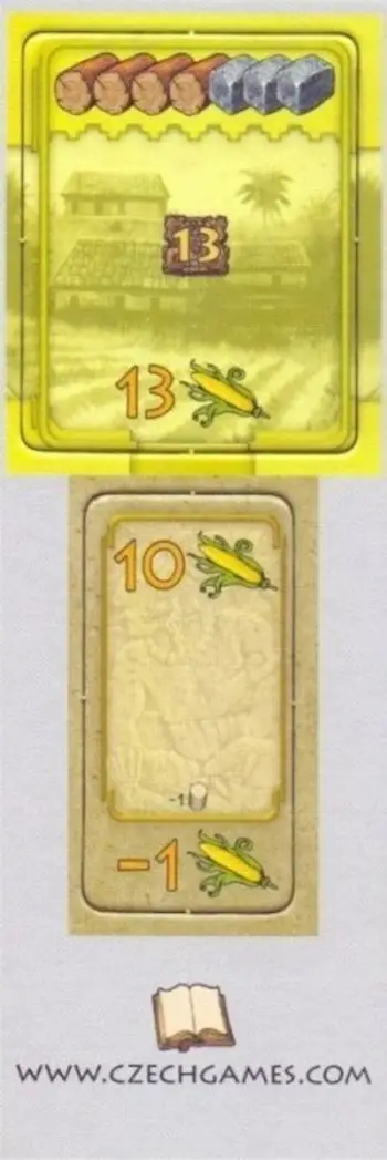 Lojë tavoline Rebel Tzolkin expansion pack: Mayan Calendar - Granary and Cistern (yellow monument)