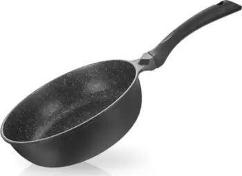 Tigan i thellë Orion Grande 28 cm, shtresë graniti, i zi