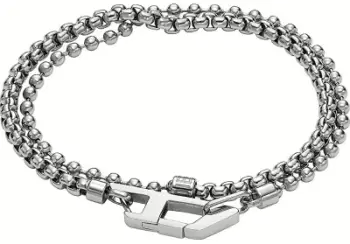 Byzylyk unisex Diesel Timeless DX1473040, i argjendtë