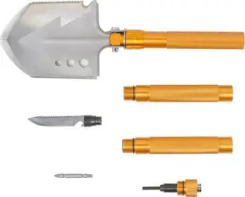Lopatë ushtarake Forsage Military Folding Survival Shovel 10in1, palosëse, shumëfunksionale, e zezë