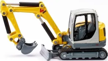 Lodër ekskavator Siku Super Wacker Neuson ET65 3559, model metalik, me zinxhirë, shumëngjyrëshe