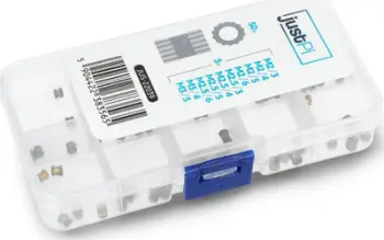 Set inserte fileto bronzi për printim 3D, 50 copë, madhësi të ndryshme