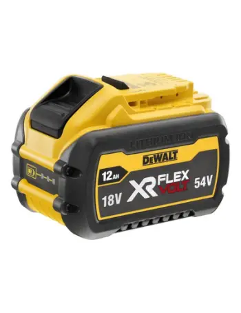 Bateri Dewalt XR Flexvolt DCB548 XJ, 18V 12Ah, 54V 4Ah, e verdhë