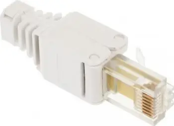 Prizë modulare High Tech MODULAR PLUG RJ45 HAND N, RJ45, pa vegla, transparente