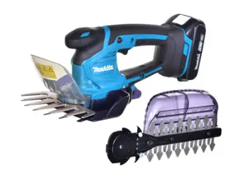 Gërshërë bari Makita DUM604SYX, 18V, me bateri, blu
