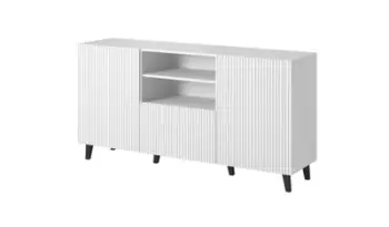 Kredencë Cama PAFOS Comfort, 150x42x82 cm, e bardhë mat