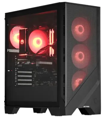 Kompjuter gaming AMD Ryzen 7 7700, Radeon RX 7800 XT 16GB, RGB, i zi