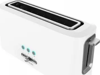 Toster Tecotec Toast&amp;Taste 10000, 2 feta, i bardhë