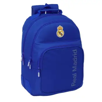 Çantë shpine fëmijësh Real Madrid, 32 x 15 x 42 cm, poliestër, shumëngjyrëshe