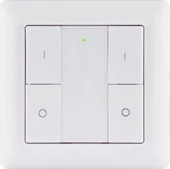 Ndërprerës muri smart Paulmann 50134 SH ZB, Zigbee, dimmer, i bardhë