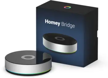Qendër Smart Home Athom Homey Bridge, WiFi Bluetooth Zigbee Z Wave, argjendtë