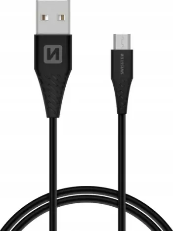 Kabllo USB Swissten Data Cable, micro USB, 1.5m, e zezë